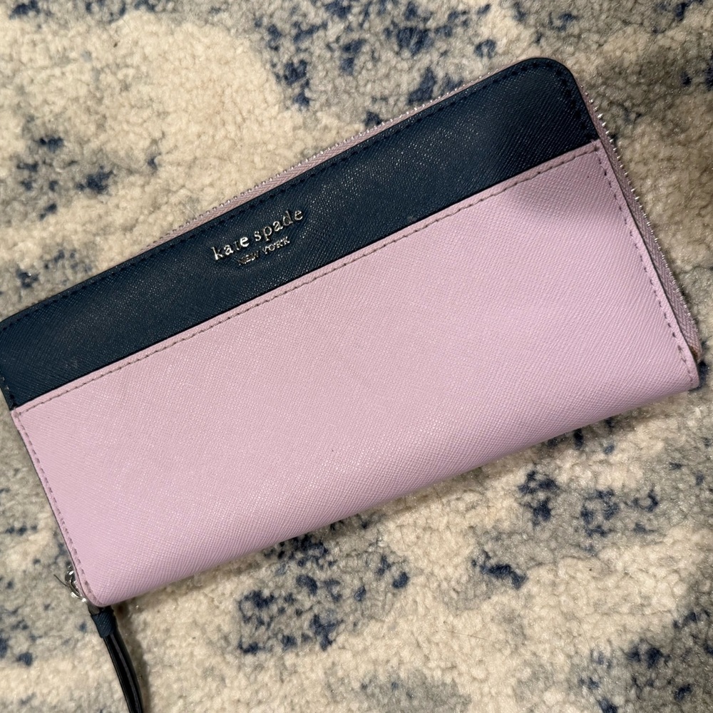 Kate Spade Purple and Blue Wallets Elegant Design